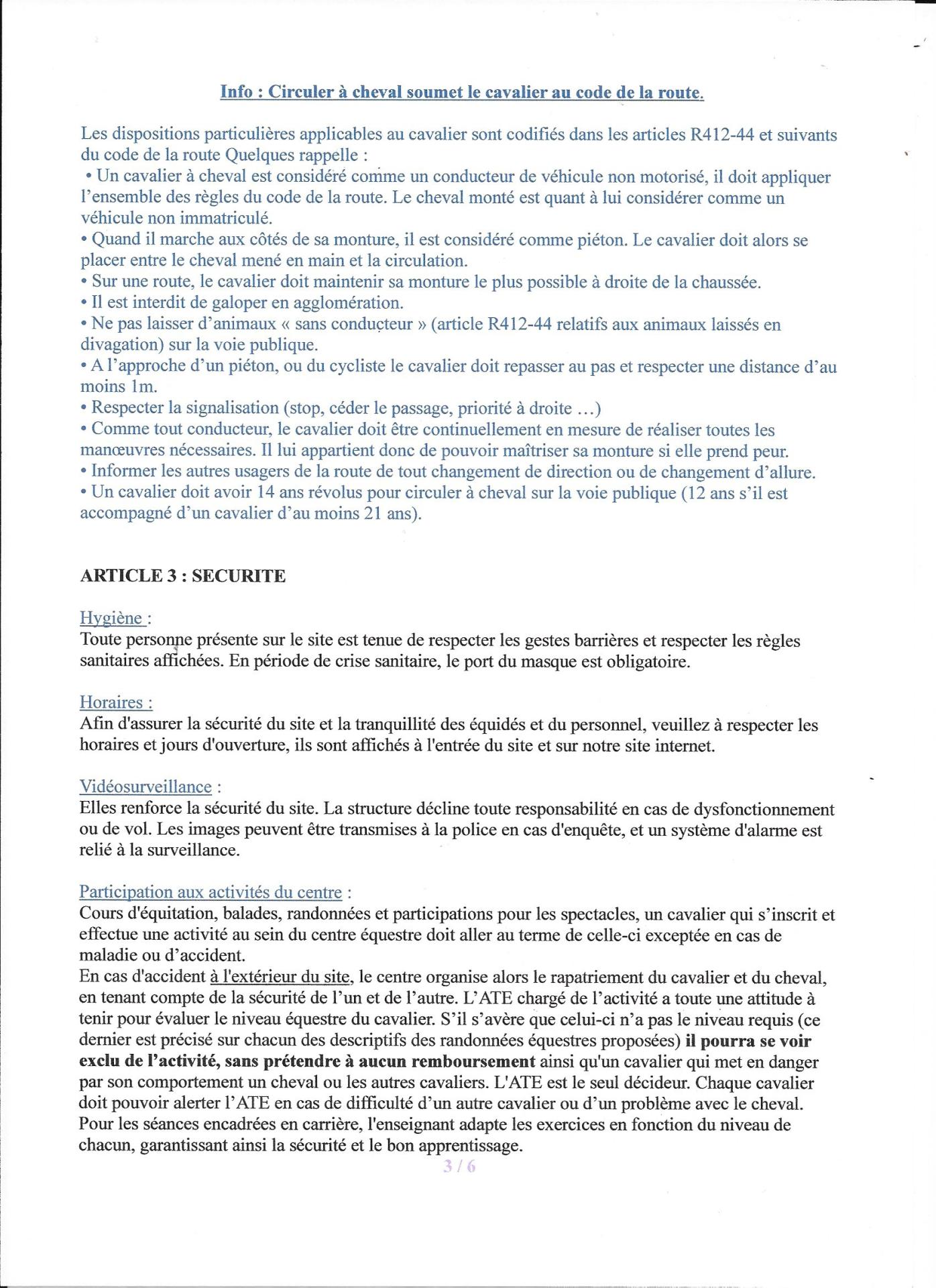 Reglement interieur 3