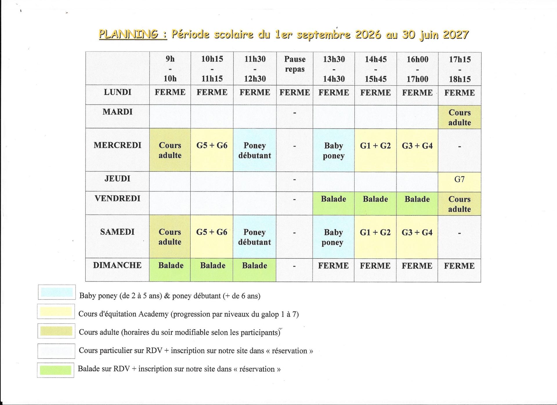 Scan planning 2026 2027