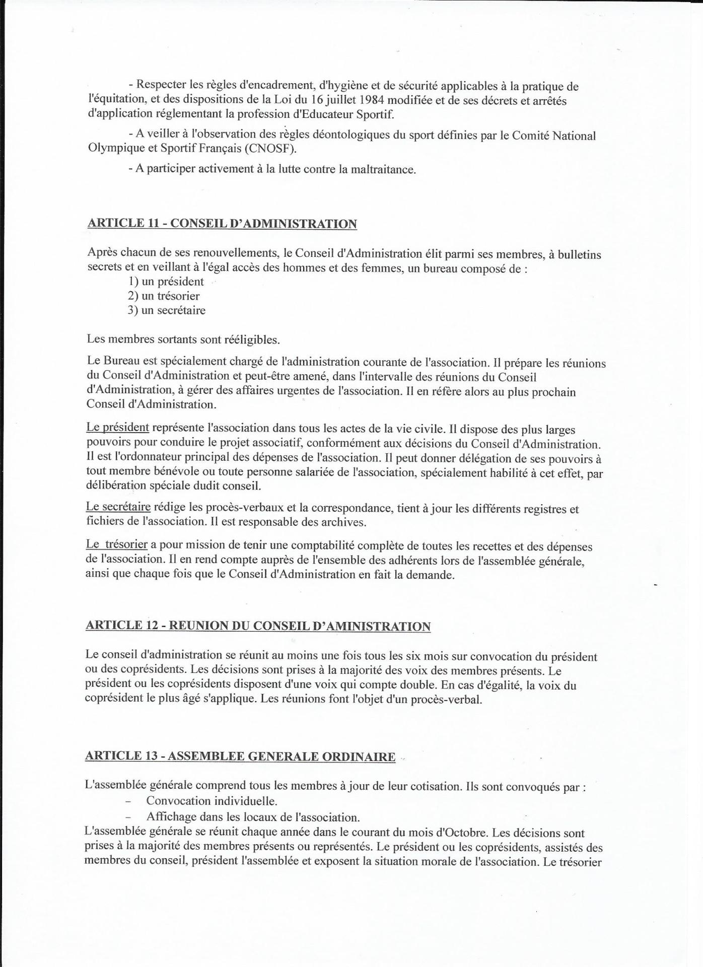 Statuts de l association 3